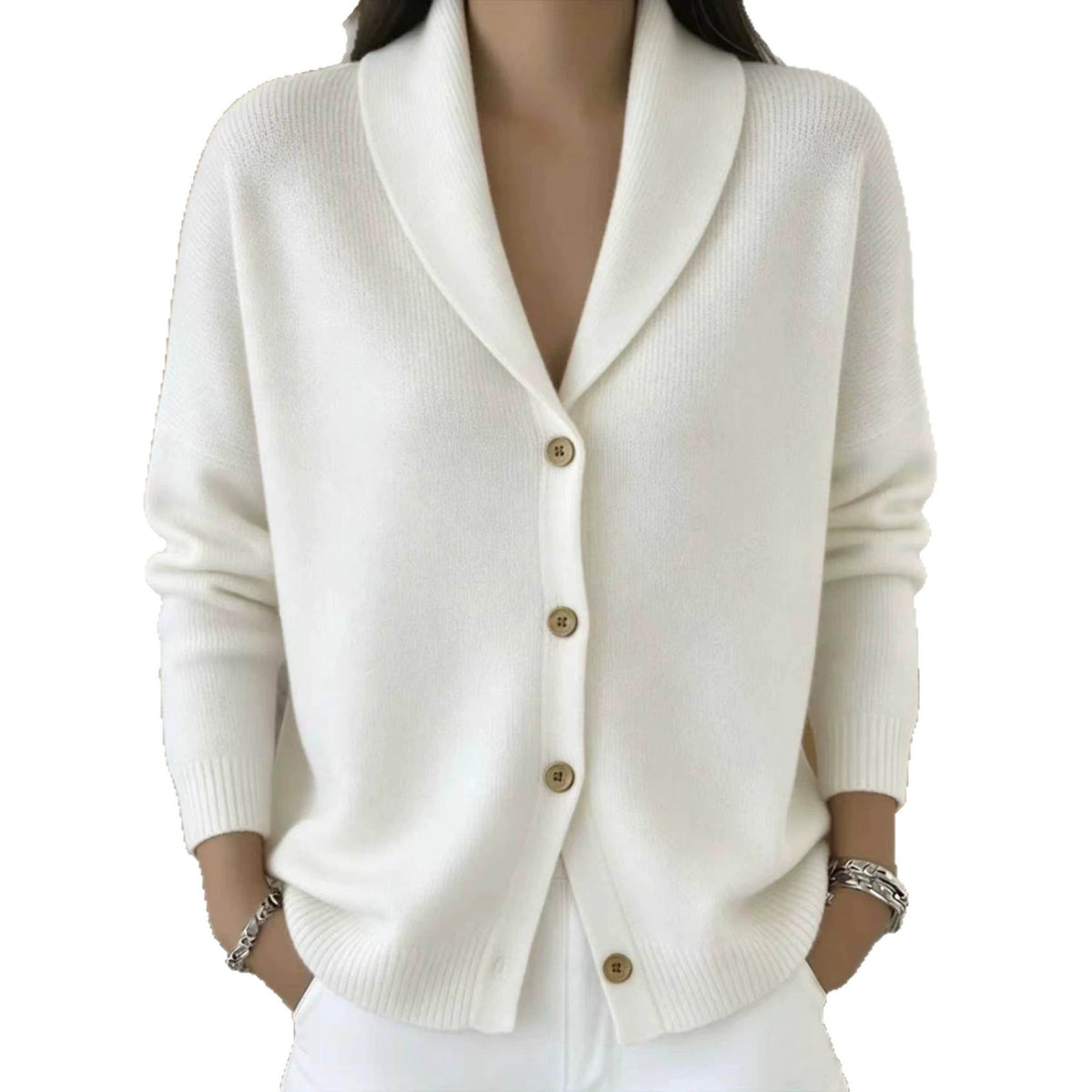 Knitted cardigan women&