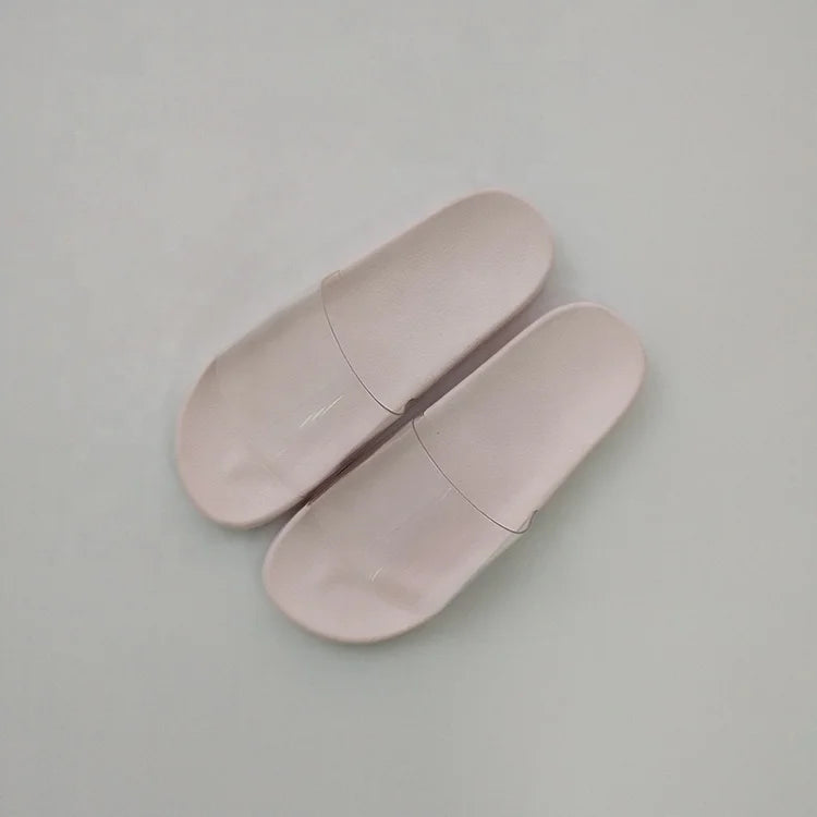 Wholesale Slide Sandals Lady Men Transparent Non slip Slipper Custom Personal logo clear Flip Flops Beach Women Sliders