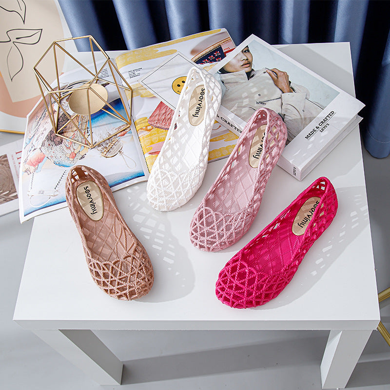 Plastic Sandals Women&