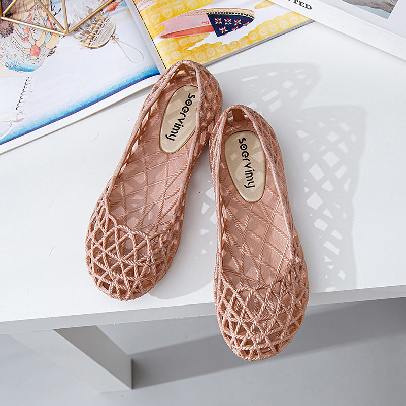 Plastic Sandals Women&
