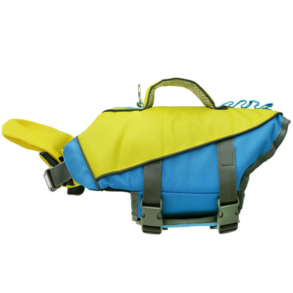 Adjustable Dog Life Vest with Reflective Stripes – High Buoyancy, Breathable Safety Jacket for Water Sports &amp; Swimming