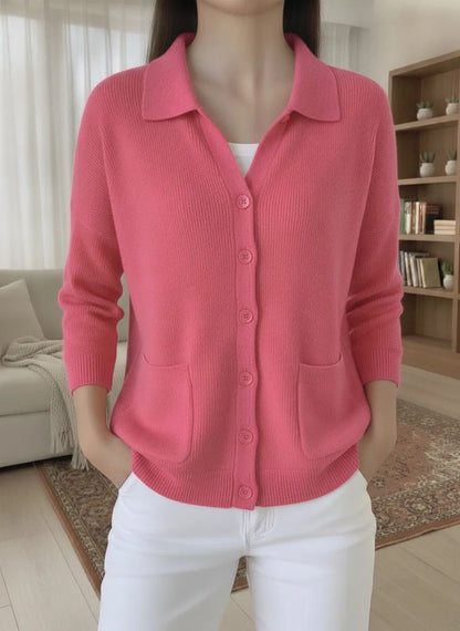 Loose and lazy sweater long sleeved casual jacket