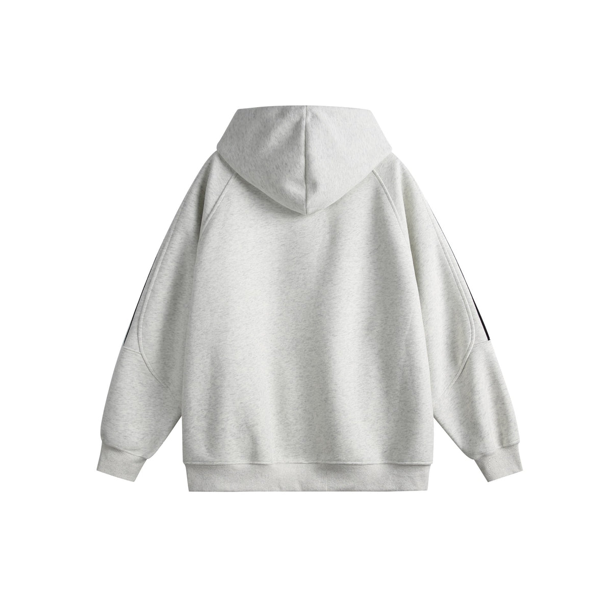 Letter Embroidery Three-Stripe Casual Sports Hoodie Men