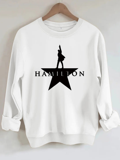 Music graphic printed women&