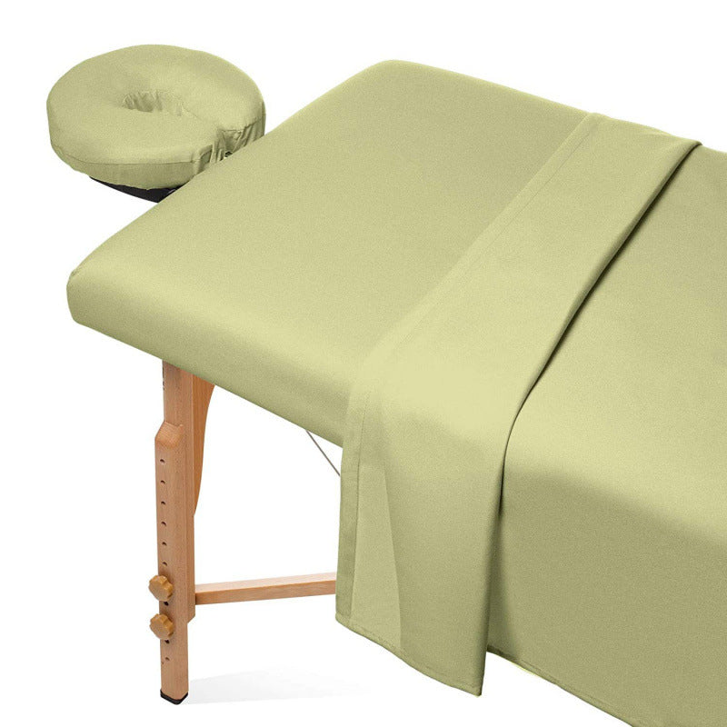 3-Piece Massage Table Sheet Set – Solid Color, Washable &amp; Durable