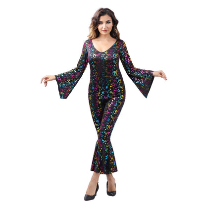 Halloween Carnival Disco Note jumpsuit