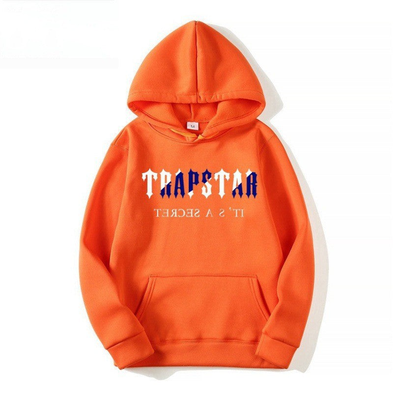 Sporty Warm Loose Hooded Sweatshirt for Men and Women