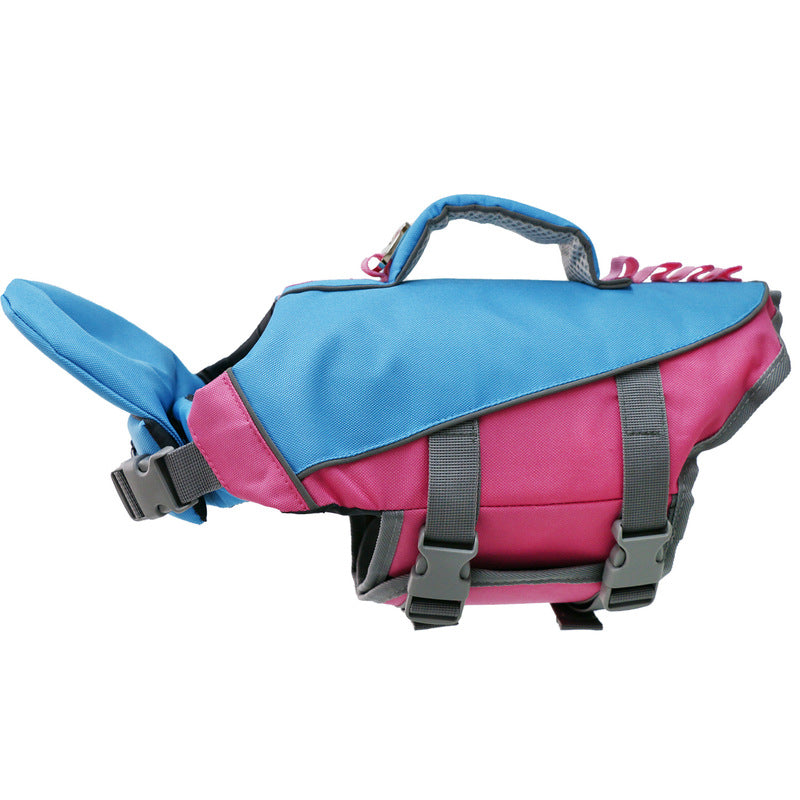 Adjustable Dog Life Vest with Reflective Stripes – High Buoyancy, Breathable Safety Jacket for Water Sports &amp; Swimming