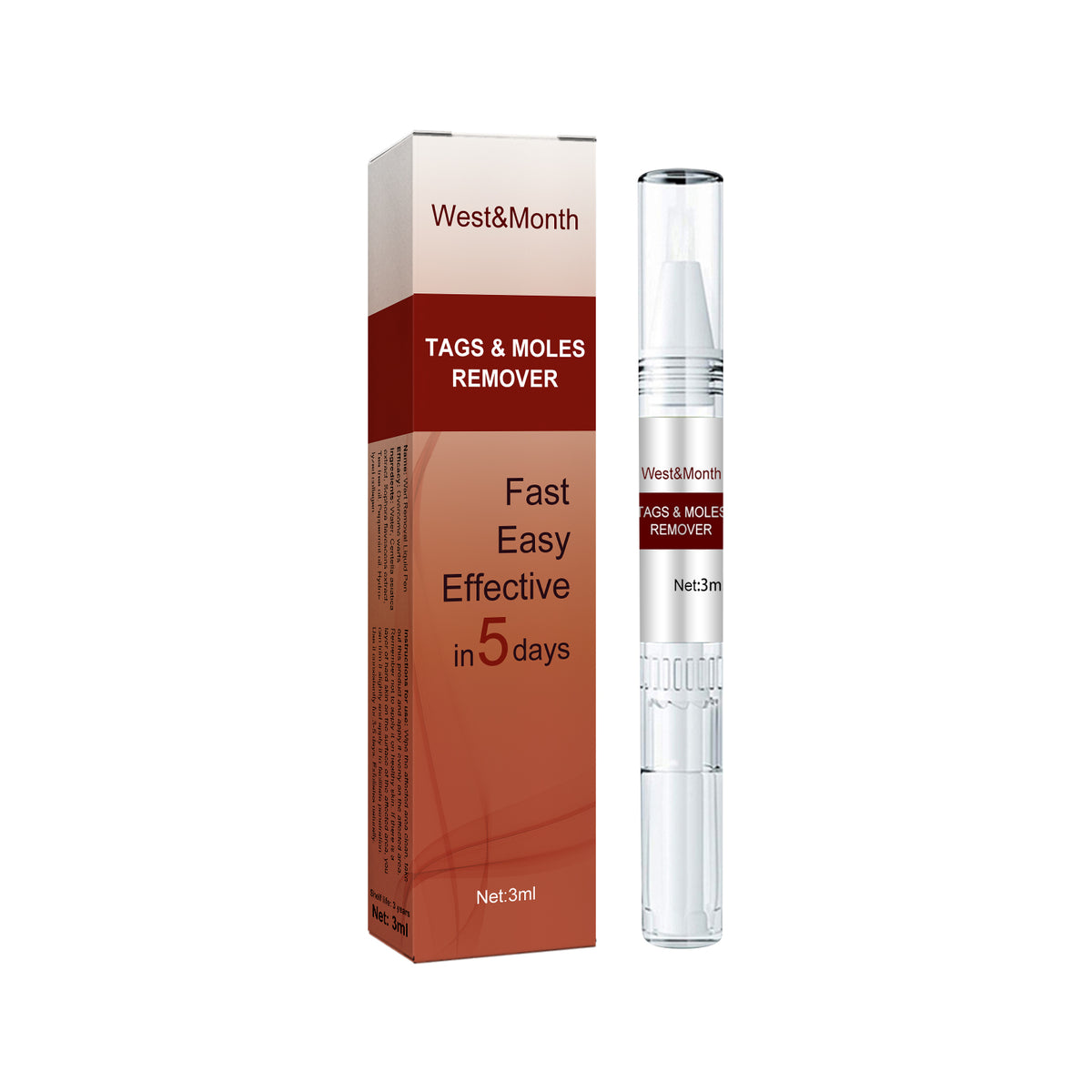 West&amp;Month Kew Pen Gentle Cleansing Care Hands, Feet, Face And Neck Smooth Skin Care Cream