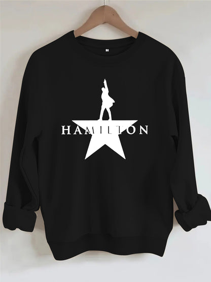 Music graphic printed women&