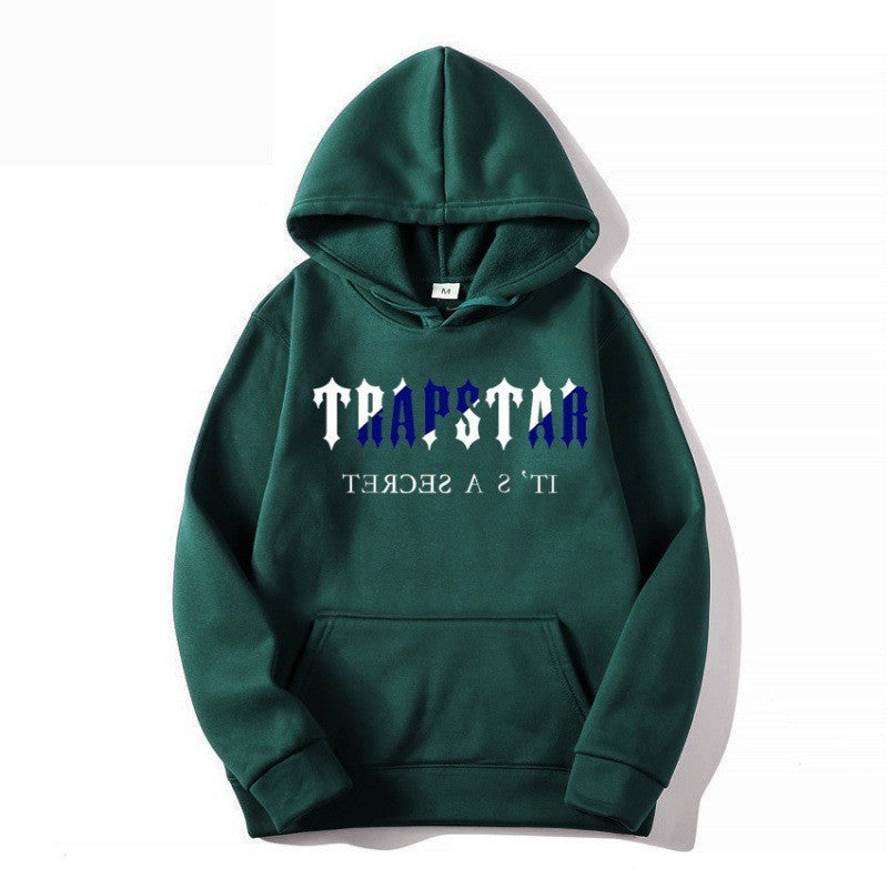 Sporty Warm Loose Hooded Sweatshirt for Men and Women