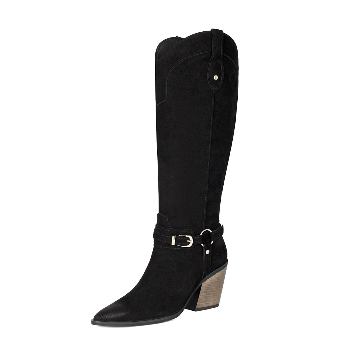 High heels, thick heels, women&
