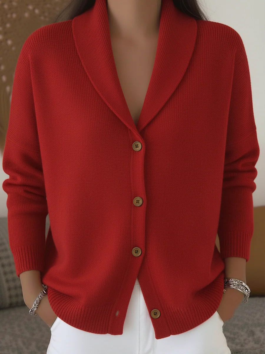 Knitted cardigan women&
