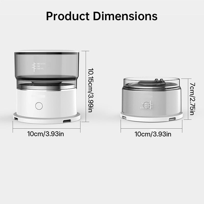 Mini Electric Coffee Grinder &amp; Brewer – Automatic Drip Coffee Maker with Stirring Cup