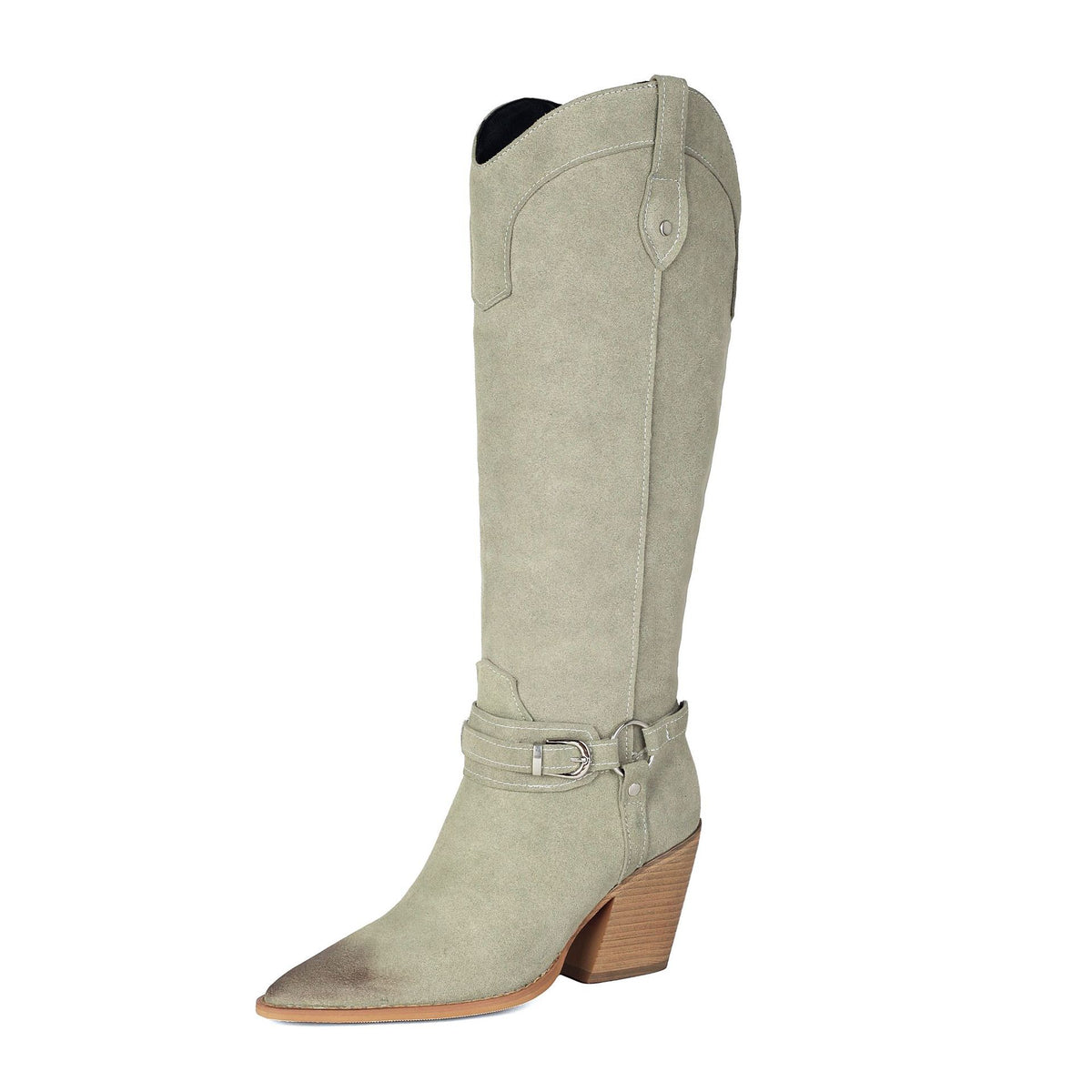 High heels, thick heels, women&