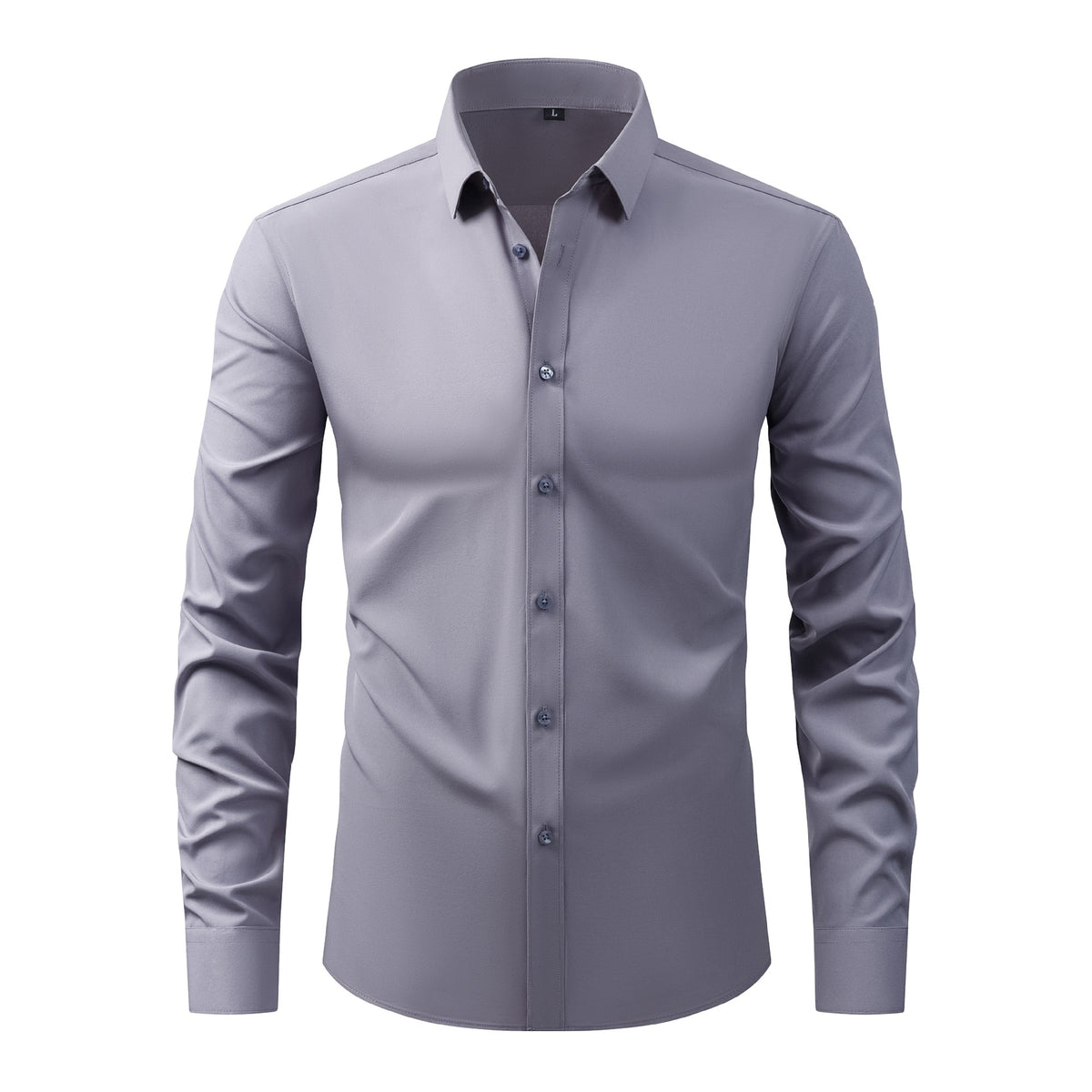 Cross-Border Four-Way Stretch Shirt Men&