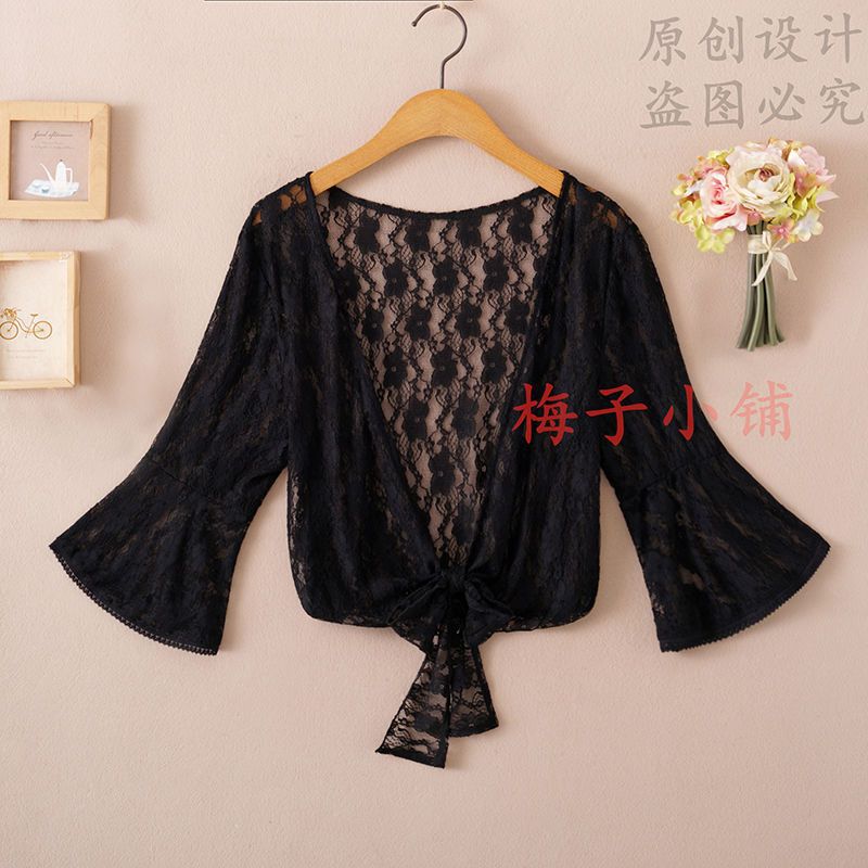 2025 Summer Sunscreen Clothing Chiffon Small Shawl Jacket Women&