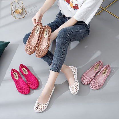 Plastic Sandals Women&