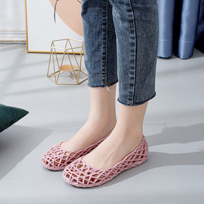 Plastic Sandals Women&