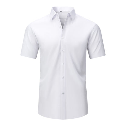 Cross-Border Four-Way Stretch Shirt Men&